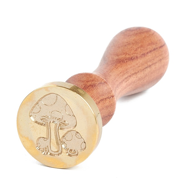 PandaHall (Defective Closeout Sale: Rusty Stamp), DIY Scrapbook, Brass Wax Seal Stamp and Wood Handle Sets, Mushroom Pattern, 9cm, Stamps...
PandaHall (Defective Closeout Sale: Rusty Stamp), DIY Scrapbook, Brass Wax Seal Stamp and Wood Handle Sets, Mushroom Pattern, 9cm, Stamps...