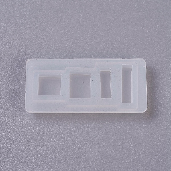 PandaHall Silicone Molds, Resin Casting Molds, For UV Resin, Epoxy Resin Jewelry Making, Square/Rectangle, White, 41x20x4.5mm Silicone Mixed...
PandaHall Silicone Molds, Resin Casting Molds, For UV Resin, Epoxy Resin Jewelry Making, Square/Rectangle, White, 41x20x4.5mm Silicone Mixed...
