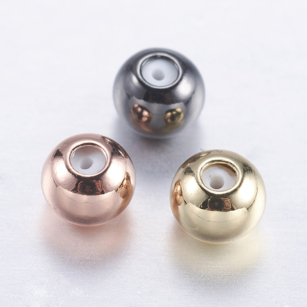 PandaHall Brass Beads, with Rubber Inside, Slider Beads, Stopper Beads, Round, Mixed Color, 4x3mm, Rubber Hole: 0.9mm Brass Round
PandaHall Brass Beads, with Rubber Inside, Slider Beads, Stopper Beads, Round, Mixed Color, 4x3mm, Rubber Hole: 0.9mm Brass Round