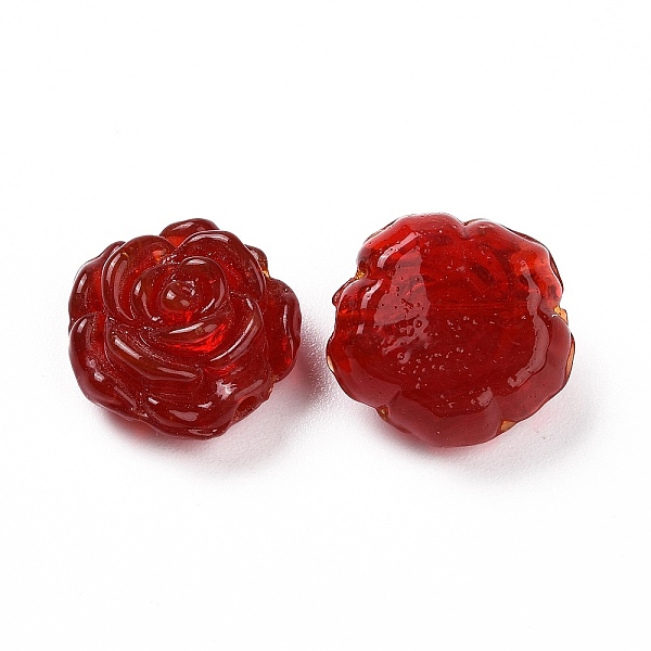 PandaHall Handmade Lampwork Flower Beads, Rose, Dark Red, 18x18x9.5mm, Hole: 1~1.6mm Lampwork Flower
PandaHall Handmade Lampwork Flower Beads, Rose, Dark Red, 18x18x9.5mm, Hole: 1~1.6mm Lampwork Flower