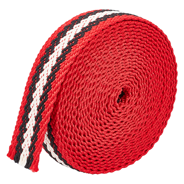 PandaHall BENECREAT 5 Yards Polycotton Striped Webbing, 1.5 Inch Wide Fabric Webbing Trim with Heart Pattern, Decorative Wrapping Ribbon for..., Red
PandaHall BENECREAT 5 Yards Polycotton Striped Webbing, 1.5 Inch Wide Fabric Webbing Trim with Heart Pattern, Decorative Wrapping Ribbon for..., Red