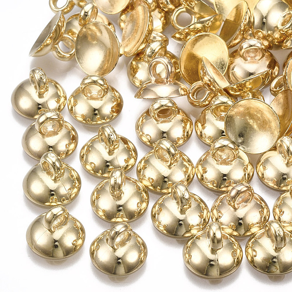PandaHall CCB Plastic Bead Cap Pendant Bails, for Globe Glass Bubble Cover Pendants, Light Gold, 6x5.5mm, Hole: 1.5mm Plastic
PandaHall CCB Plastic Bead Cap Pendant Bails, for Globe Glass Bubble Cover Pendants, Light Gold, 6x5.5mm, Hole: 1.5mm Plastic