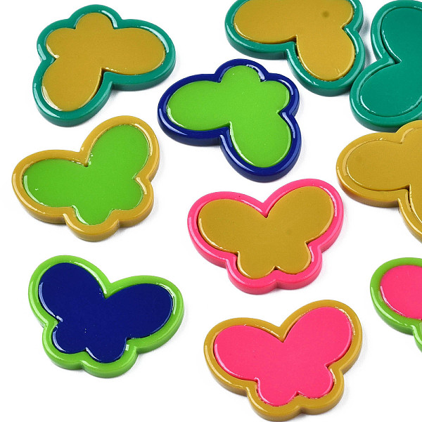 PandaHall Opaque Cellulose Acetate(Resin) Cabochons, Butterfly, Mixed Color, 18.5x25x2.5mm Cellulose Acetate Butterfly Multicolor
PandaHall Opaque Cellulose Acetate(Resin) Cabochons, Butterfly, Mixed Color, 18.5x25x2.5mm Cellulose Acetate Butterfly Multicolor
