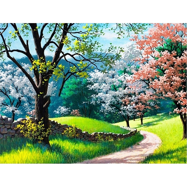PandaHall DIY Scenery Theme Diamond Painting Kits, Including Canvas, Resin Rhinestones, Diamond Sticky Pen, Tray Plate and Glue Clay, Tree...
PandaHall DIY Scenery Theme Diamond Painting Kits, Including Canvas, Resin Rhinestones, Diamond Sticky Pen, Tray Plate and Glue Clay, Tree...