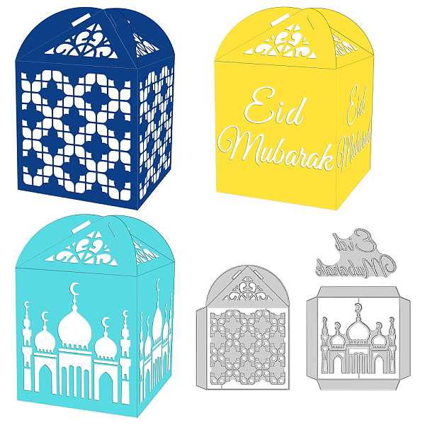 PandaHall Carbon Steel Cutting Dies Stencils, for DIY Scrapbooking, Photo Album, Decorative Embossing Paper Card, Stainless Steel Color, Eid...
PandaHall Carbon Steel Cutting Dies Stencils, for DIY Scrapbooking, Photo Album, Decorative Embossing Paper Card, Stainless Steel Color, Eid...