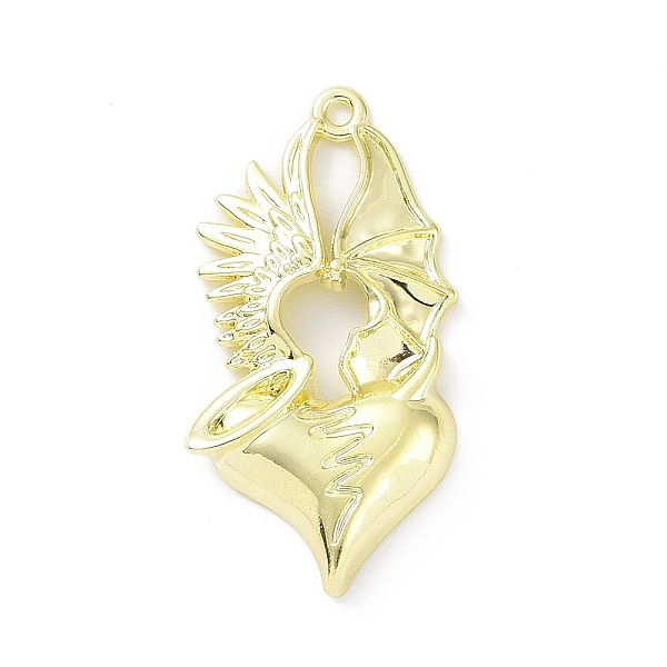 PandaHall Rack Plating Alloy Enamel Pendants, Angel and Devil Wing with Heart Charms, Golden, 40x20.5x4mm, Hole: 1.6mm Alloy Wing
PandaHall Rack Plating Alloy Enamel Pendants, Angel and Devil Wing with Heart Charms, Golden, 40x20.5x4mm, Hole: 1.6mm Alloy Wing
