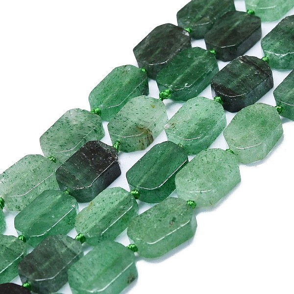 PandaHall Natural Green Strawberry Quartz Beads Strands, Rectangle, 15~17x10~13x5~6mm, Hole: 1mm, about 22pcs/strand, 15.94''(40.5cm)...
PandaHall Natural Green Strawberry Quartz Beads Strands, Rectangle, 15~17x10~13x5~6mm, Hole: 1mm, about 22pcs/strand, 15.94''(40.5cm)...
