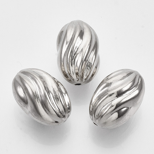 PandaHall CCB Plastic Beads, Twist Oval, Platinum, 20x14x12.5mm, Hole: 1.2mm, about 235pcs/500g Plastic Oval
PandaHall CCB Plastic Beads, Twist Oval, Platinum, 20x14x12.5mm, Hole: 1.2mm, about 235pcs/500g Plastic Oval