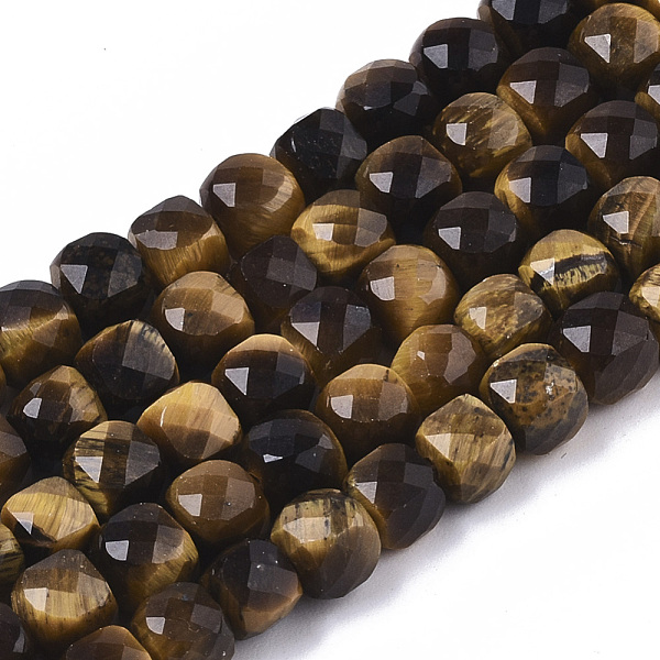 PandaHall Natural Tiger Eye Chip Beads Strands, Faceted, Cube, 5~5.5x5~5.5x5~5.5mm, Hole: 1.2mm, about 71pcs/strand, 14.96 inch(38cm) Tiger...
PandaHall Natural Tiger Eye Chip Beads Strands, Faceted, Cube, 5~5.5x5~5.5x5~5.5mm, Hole: 1.2mm, about 71pcs/strand, 14.96 inch(38cm) Tiger...