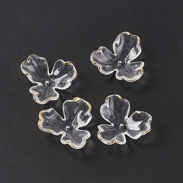 PandaHall Transparent Acrylic Bead Caps, AB Color, 3-Petal Flower, Clear, 26x27.5x8mm, Hole: 1.7mm Acrylic Clear
PandaHall Transparent Acrylic Bead Caps, AB Color, 3-Petal Flower, Clear, 26x27.5x8mm, Hole: 1.7mm Acrylic Clear
