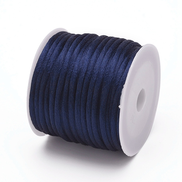 PandaHall Nylon Cord, Satin Rattail Cord, for Beading Jewelry Making, Chinese Knotting, Royal Blue, 1mm, about 32.8 yards(30m)/roll Nylon...
PandaHall Nylon Cord, Satin Rattail Cord, for Beading Jewelry Making, Chinese Knotting, Royal Blue, 1mm, about 32.8 yards(30m)/roll Nylon...