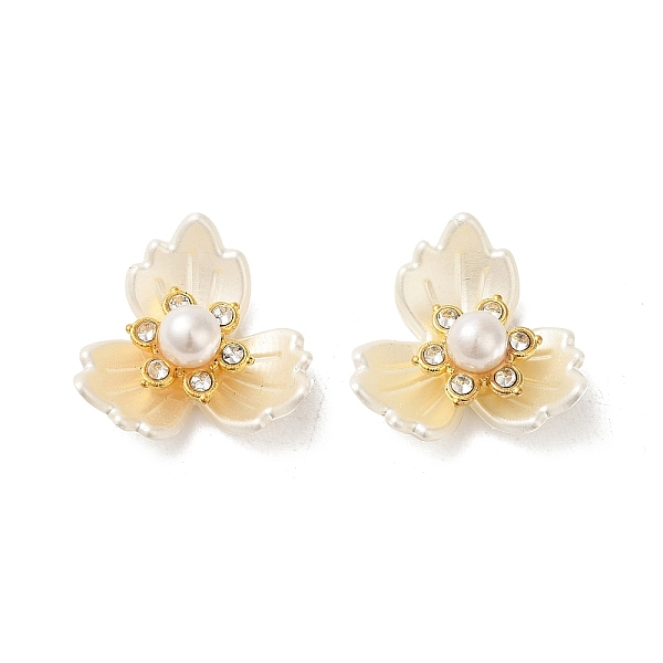 PandaHall Plastic Cabochons, Brass Micro Pave Clear Cubic Zirconia Finding, Flower, White, 21.5x22x9.5mm Plastic Flower White
PandaHall Plastic Cabochons, Brass Micro Pave Clear Cubic Zirconia Finding, Flower, White, 21.5x22x9.5mm Plastic Flower White