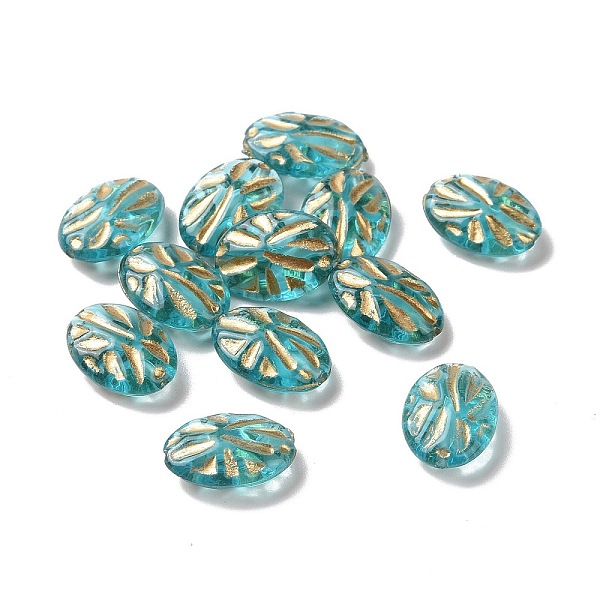 PandaHall Transparent Acrylic Beads, Golden Metal Enlaced, Oval, Turquoise, 13x9.5x4.5mm, Hole: 1mm, about 1600pcs/500g Acrylic Oval Green
PandaHall Transparent Acrylic Beads, Golden Metal Enlaced, Oval, Turquoise, 13x9.5x4.5mm, Hole: 1mm, about 1600pcs/500g Acrylic Oval Green