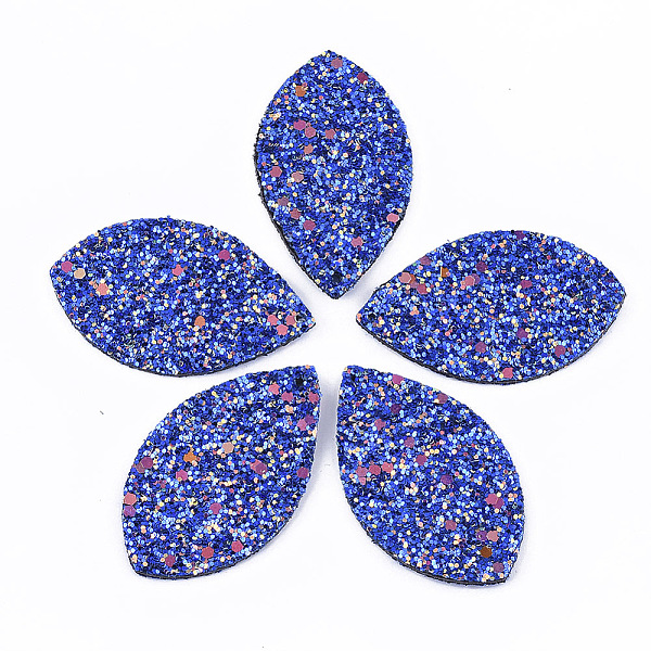 PandaHall Polyester Fabric Big Pendants, with PU Leather and Double-Sided Glitter Sequins/Paillette, Horse Eye, Blue, 61x36.5x3.5mm, Hole...
PandaHall Polyester Fabric Big Pendants, with PU Leather and Double-Sided Glitter Sequins/Paillette, Horse Eye, Blue, 61x36.5x3.5mm, Hole...