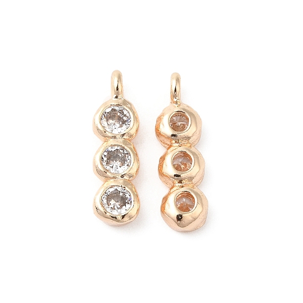 PandaHall Brass Pave Clear Cubic Zirconia Charms, Real 18K Gold Plated, 12.5x3.5x2.5mm, Hole: 1mm Brass+Cubic Zirconia Others Clear
PandaHall Brass Pave Clear Cubic Zirconia Charms, Real 18K Gold Plated, 12.5x3.5x2.5mm, Hole: 1mm Brass+Cubic Zirconia Others Clear