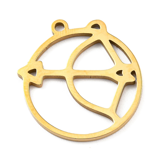 PandaHall 304 Stainless Steel Pendants, Real 18K Gold Plated, Laser Cut, Flat Round with 12 Constellations Sign Charm, Sagittarius...
PandaHall 304 Stainless Steel Pendants, Real 18K Gold Plated, Laser Cut, Flat Round with 12 Constellations Sign Charm, Sagittarius...