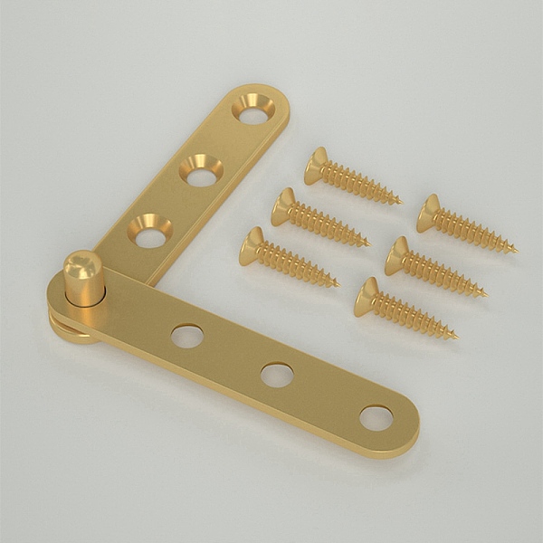 PandaHall Brass Rotation Hidden Door Pivot Hinge, for Wardrobe Door and Table Accessories, Golden, 59x11x2mm and 59x11x11mm, Hole: 4mm Brass
PandaHall Brass Rotation Hidden Door Pivot Hinge, for Wardrobe Door and Table Accessories, Golden, 59x11x2mm and 59x11x11mm, Hole: 4mm Brass