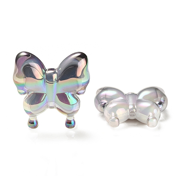 PandaHall UV Plating Rainbow Iridescent Acrylic Beads, Gradient Beads, Butterfly, Black, 30x29x10mm, Hole: 2mm Acrylic Butterfly Black
PandaHall UV Plating Rainbow Iridescent Acrylic Beads, Gradient Beads, Butterfly, Black, 30x29x10mm, Hole: 2mm Acrylic Butterfly Black