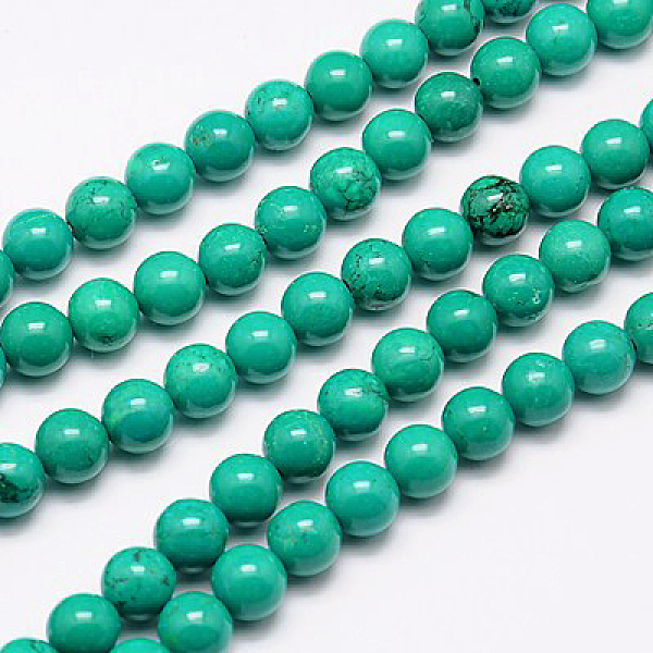 PandaHall Natural Howlite Beads Strand, Round, Dyed & Heated, Turquoise, 4mm, Hole: 1mm, about 96pcs/strand, 15.35 inch Howlite Round Green
PandaHall Natural Howlite Beads Strand, Round, Dyed & Heated, Turquoise, 4mm, Hole: 1mm, about 96pcs/strand, 15.35 inch Howlite Round Green