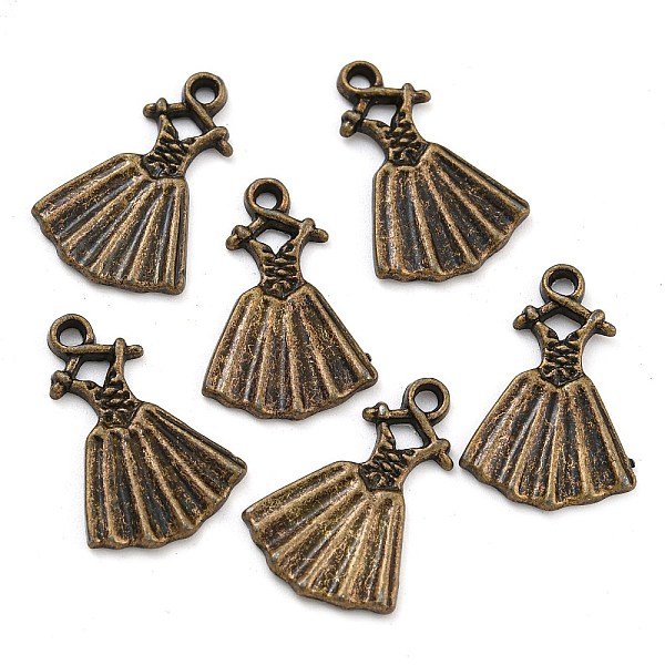 PandaHall Tibetan Style Alloy Pendants, Dress Charms, Cadmium Free & Nickel Free & Lead Free, Antique Bronze, 19x14x1.5mm, Hole: 1.4mm...
PandaHall Tibetan Style Alloy Pendants, Dress Charms, Cadmium Free & Nickel Free & Lead Free, Antique Bronze, 19x14x1.5mm, Hole: 1.4mm...