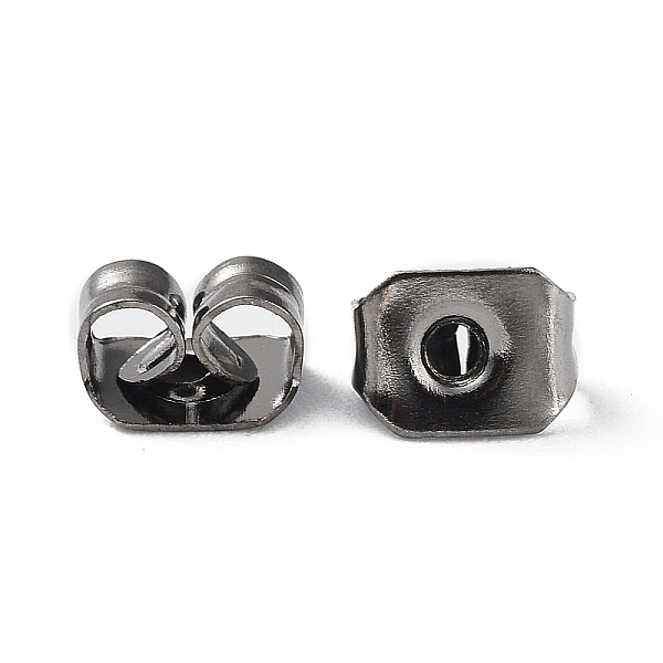PandaHall Brass Ear Nuts, Butterfly Earring Backs for Post Earrings, Gunmetal, 5x4mm, Hole: 1mm Brass
PandaHall Brass Ear Nuts, Butterfly Earring Backs for Post Earrings, Gunmetal, 5x4mm, Hole: 1mm Brass