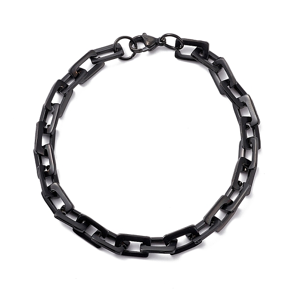 PandaHall Vacuum Plating Rectangle 201 Stainless Steel Chain Bracelets, with Lobster Claw Clasps, Electrophoresis Black, 8-1/2 inch(215mm)...
PandaHall Vacuum Plating Rectangle 201 Stainless Steel Chain Bracelets, with Lobster Claw Clasps, Electrophoresis Black, 8-1/2 inch(215mm)...