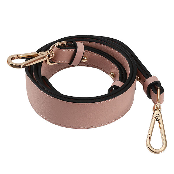 PandaHall Leather Adjustable Bag Handles, with Alloy Swivel Clasps, Rosy Brown, 102~108x3.75cm Leather
PandaHall Leather Adjustable Bag Handles, with Alloy Swivel Clasps, Rosy Brown, 102~108x3.75cm Leather
