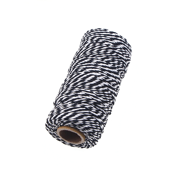 PandaHall Cotton String Threads for Crafts Knitting Making, Black, 2mm, about 109.36 Yards(100m)/Roll Cotton Black
PandaHall Cotton String Threads for Crafts Knitting Making, Black, 2mm, about 109.36 Yards(100m)/Roll Cotton Black