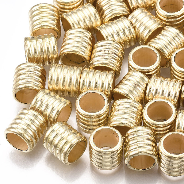 PandaHall CCB Plastic Beads, Large Hole Beads, Column, Light Gold, 10x10mm, Hole: 7mm Plastic Column
PandaHall CCB Plastic Beads, Large Hole Beads, Column, Light Gold, 10x10mm, Hole: 7mm Plastic Column