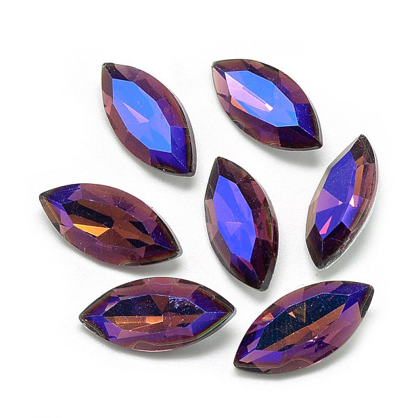 PandaHall Pointed Back Glass Rhinestone Cabochons, Back Plated, Faceted, AB Color Plated, Horse Eye, Dark Red, 15x7x4mm Glass Rhinestone...
PandaHall Pointed Back Glass Rhinestone Cabochons, Back Plated, Faceted, AB Color Plated, Horse Eye, Dark Red, 15x7x4mm Glass Rhinestone...