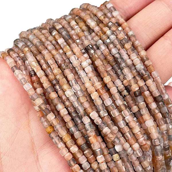 PandaHall Natural Multi-Moonstone Beads Strands, Faceted, Cube, 2~2.5x2~2.5x2~2.5mm, Hole: 0.6mm, about 148pcs/strand, 15.35 inch(39cm)...
PandaHall Natural Multi-Moonstone Beads Strands, Faceted, Cube, 2~2.5x2~2.5x2~2.5mm, Hole: 0.6mm, about 148pcs/strand, 15.35 inch(39cm)...