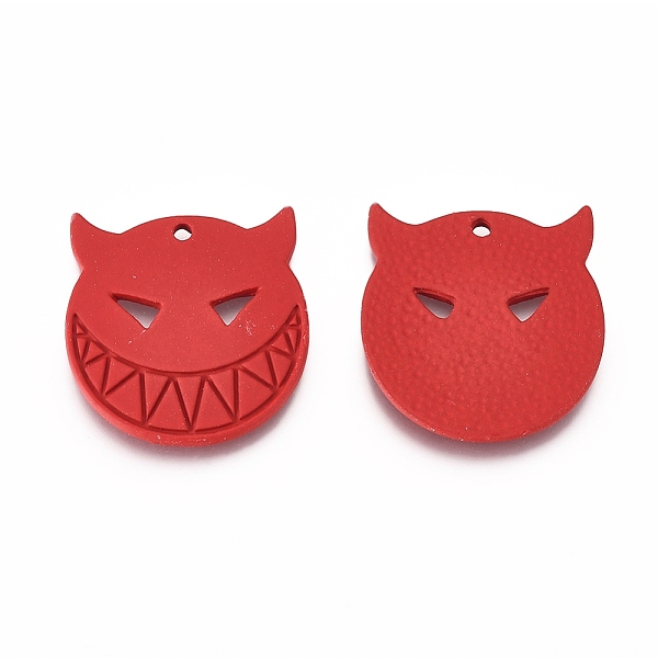 PandaHall Alloy Pendants, Baking Painted, for Halloween, Evil, Red, 20.5x19.5x1.5mm, Hole: 1.5mm Alloy Others Red
PandaHall Alloy Pendants, Baking Painted, for Halloween, Evil, Red, 20.5x19.5x1.5mm, Hole: 1.5mm Alloy Others Red