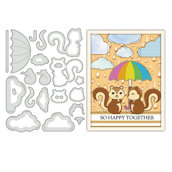 PandaHall Carbon Steel Cutting Dies Stencils, for DIY Scrapbooking, Photo Album, Decorative Embossing Paper Card, Stainless Steel Color...
PandaHall Carbon Steel Cutting Dies Stencils, for DIY Scrapbooking, Photo Album, Decorative Embossing Paper Card, Stainless Steel Color...