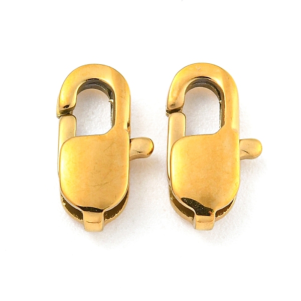 PandaHall Ion Plating(IP) 304 Stainless Steel Lobster Claw Clasps, Golden, 9x5x3mm, Hole: 1mm 304 Stainless Steel Others
PandaHall Ion Plating(IP) 304 Stainless Steel Lobster Claw Clasps, Golden, 9x5x3mm, Hole: 1mm 304 Stainless Steel Others