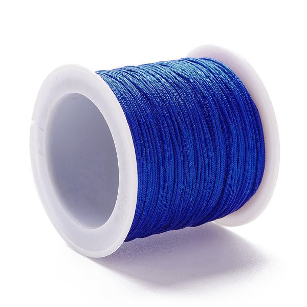 PandaHall Braided Nylon Thread, DIY Material for Jewelry Making, Blue, 0.8mm, 100yards/roll Nylon Blue
PandaHall Braided Nylon Thread, DIY Material for Jewelry Making, Blue, 0.8mm, 100yards/roll Nylon Blue