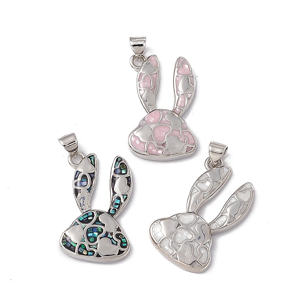 PandaHall Natural Shell Pendants, Rabbit Charms with Heart, Dyed, with Rack Plating Platinum Tone Brass Findings, Long-Lasting Plated, Mixed..., Multicolor
PandaHall Natural Shell Pendants, Rabbit Charms with Heart, Dyed, with Rack Plating Platinum Tone Brass Findings, Long-Lasting Plated, Mixed..., Multicolor