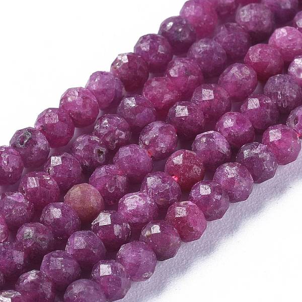 PandaHall Natural Ruby/Red Corundum Beads Strands, Faceted, Rondelle, 3.5~4x2.8~3mm, Hole: 0.6mm, about 139pcs/strand, 15.35 inch(39cm) Ruby...
PandaHall Natural Ruby/Red Corundum Beads Strands, Faceted, Rondelle, 3.5~4x2.8~3mm, Hole: 0.6mm, about 139pcs/strand, 15.35 inch(39cm) Ruby...