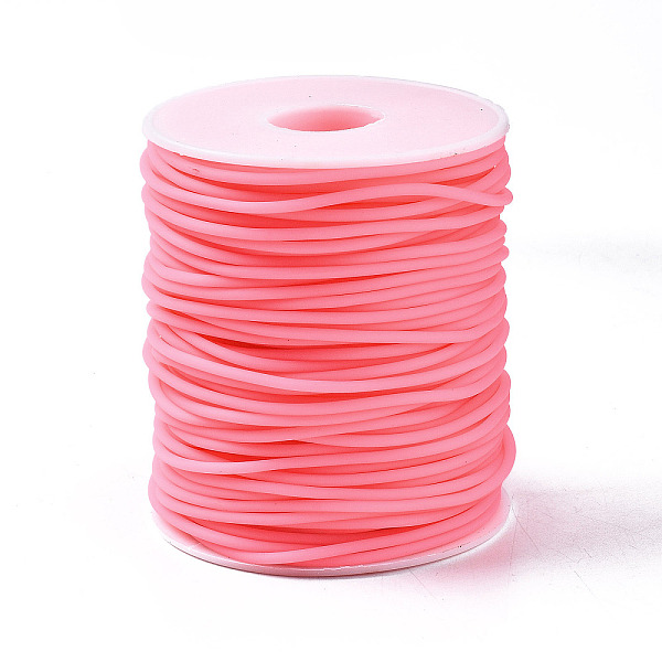 PandaHall Hollow Pipe PVC Tubular Synthetic Rubber Cord, Wrapped Around White Plastic Spool, Light Coral, 2mm, Hole: 1mm, about 54.68 yards...
PandaHall Hollow Pipe PVC Tubular Synthetic Rubber Cord, Wrapped Around White Plastic Spool, Light Coral, 2mm, Hole: 1mm, about 54.68 yards...