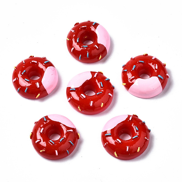 PandaHall Spray Painted Resin Cabochons, Donut, Red, 21.5~22.5x22~23x8.5mm Resin Donut Red
PandaHall Spray Painted Resin Cabochons, Donut, Red, 21.5~22.5x22~23x8.5mm Resin Donut Red