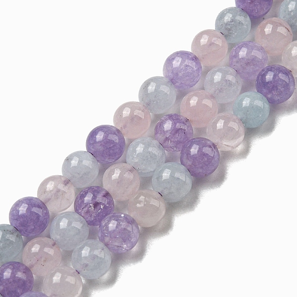 PandaHall Natural Aquamarine & Rose Quartz & Amethyst Beads Strands, Round, 6mm, Hole: 1mm, about 65pcs/strand, 15.55 inch(39.5cm) Mixed...
PandaHall Natural Aquamarine & Rose Quartz & Amethyst Beads Strands, Round, 6mm, Hole: 1mm, about 65pcs/strand, 15.55 inch(39.5cm) Mixed...