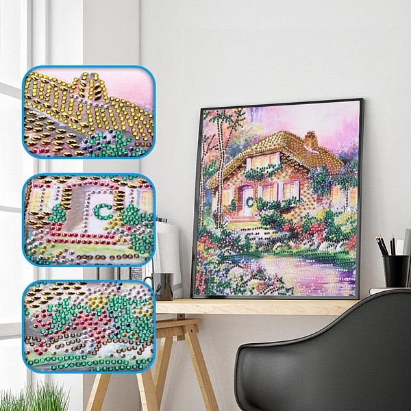 PandaHall 5D DIY Diamond Painting Kits For Kids, with Diamond Painting Cloth, Resin Rhinestones, Diamond Sticky Pen, Tweezers, Tray Plate..., Multicolor
PandaHall 5D DIY Diamond Painting Kits For Kids, with Diamond Painting Cloth, Resin Rhinestones, Diamond Sticky Pen, Tweezers, Tray Plate..., Multicolor