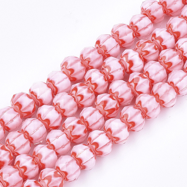 PandaHall Glass Beads Strands, Faceted, Rondelle with Flower, Red, 7.5~8x5.5mm, Hole: 1~1.5mm, about 74pcs/strand, 16.1 inch Glass Rondelle...
PandaHall Glass Beads Strands, Faceted, Rondelle with Flower, Red, 7.5~8x5.5mm, Hole: 1~1.5mm, about 74pcs/strand, 16.1 inch Glass Rondelle...