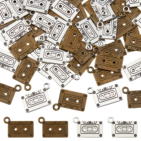 PandaHall DICOSMETIC 60PCS 2Colors Alloy Pendant, Tape, Mixed Color, 16x23x1mm, Hole: 2.4mm, 30pcs/color Alloy Rectangle
PandaHall DICOSMETIC 60PCS 2Colors Alloy Pendant, Tape, Mixed Color, 16x23x1mm, Hole: 2.4mm, 30pcs/color Alloy Rectangle