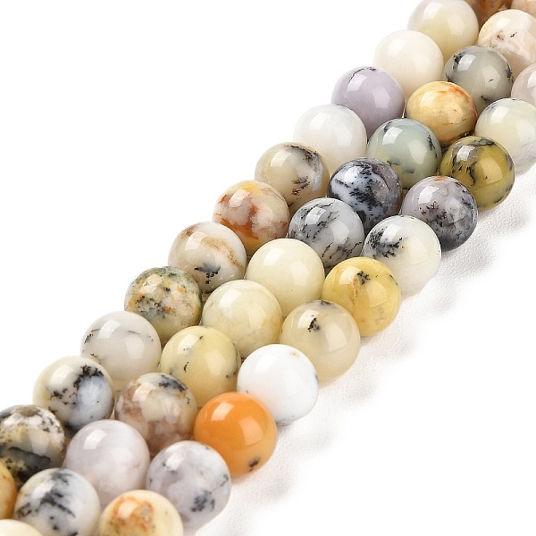 PandaHall Natural African Opal Beads Strands, Round, 7.8~8.8mm, Hole: 0.8~1mm, about 46~49pcs/strand, 15.04~16.06''(38.2~40.8cm) African...
PandaHall Natural African Opal Beads Strands, Round, 7.8~8.8mm, Hole: 0.8~1mm, about 46~49pcs/strand, 15.04~16.06''(38.2~40.8cm) African...