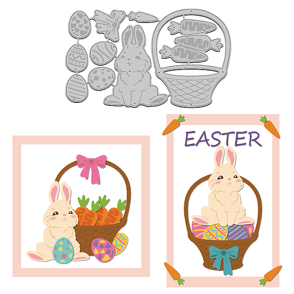 PandaHall GLOBLELAND 1Set Easter Bunny Egg Cutting Dies Metal Basket Carrot Die Cuts Embossing Stencils Template for Paper Card Making...
PandaHall GLOBLELAND 1Set Easter Bunny Egg Cutting Dies Metal Basket Carrot Die Cuts Embossing Stencils Template for Paper Card Making...