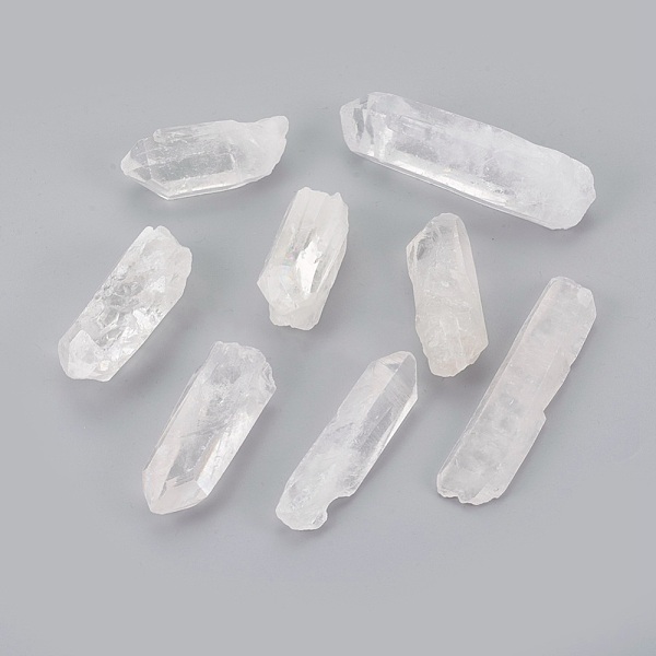PandaHall Natural Quartz Crystal Beads, Rock Crystal Beads, Nuggets, No Hole/Undrilled, 30~75x12~20x4~18mm, about 32~60pcs/1000g Quartz...
PandaHall Natural Quartz Crystal Beads, Rock Crystal Beads, Nuggets, No Hole/Undrilled, 30~75x12~20x4~18mm, about 32~60pcs/1000g Quartz...