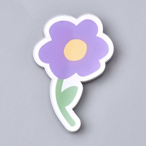 PandaHall Fridge Magnets Acrylic Decorations, Flower, Lilac, 51x33x4mm Acrylic Flower Purple
PandaHall Fridge Magnets Acrylic Decorations, Flower, Lilac, 51x33x4mm Acrylic Flower Purple