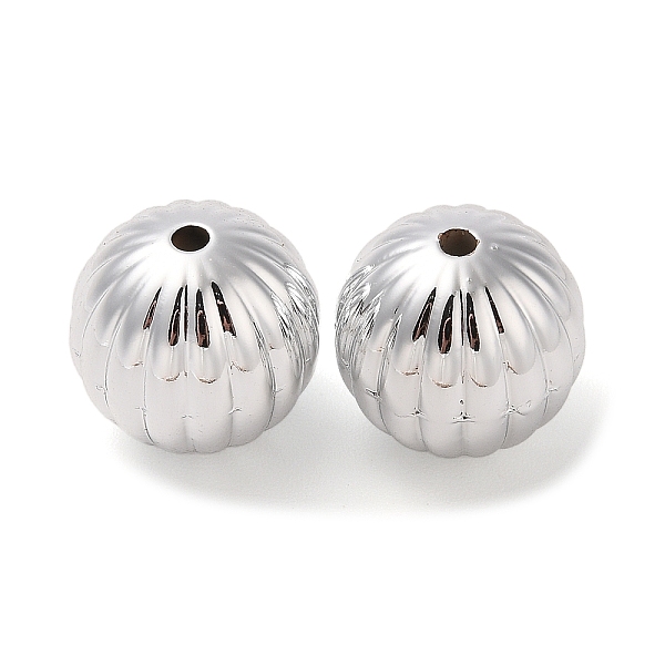 PandaHall CCB Plastic Beads, Corrugated Round, Platinum, 15.5mm, Hole: 2mm Plastic Round
PandaHall CCB Plastic Beads, Corrugated Round, Platinum, 15.5mm, Hole: 2mm Plastic Round