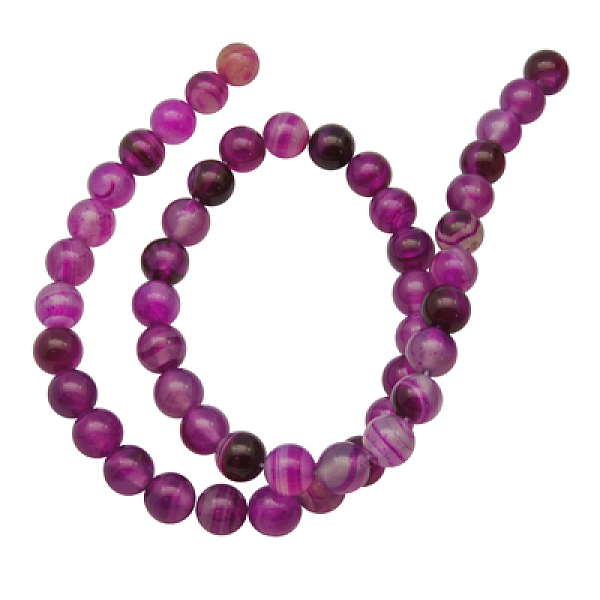 PandaHall Natural Agate Beads, Dyed, Round, Fuchsia, Size: about 6mm in diameter, hole: 1mm, 63pcs/strand, 15.5 inch Natural Agate Round..., Pink
PandaHall Natural Agate Beads, Dyed, Round, Fuchsia, Size: about 6mm in diameter, hole: 1mm, 63pcs/strand, 15.5 inch Natural Agate Round..., Pink
