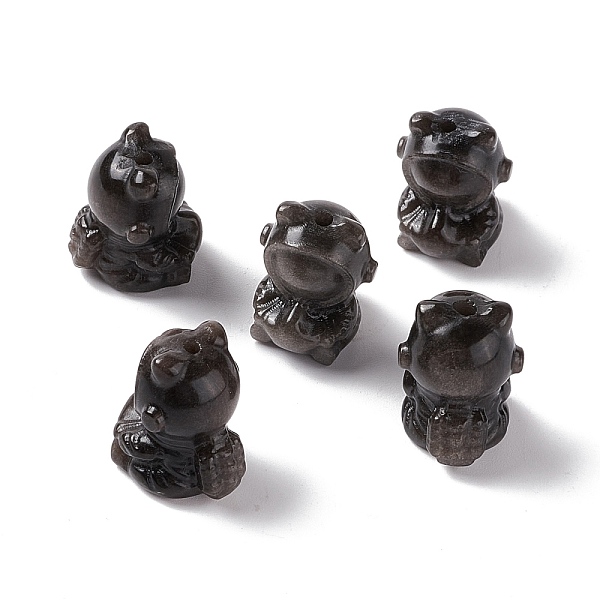 PandaHall Natural Silver Obsidian Beads, Spaceman, 16.5x12x13.5~14mm, Hole: 1.5mm Obsidian Human
PandaHall Natural Silver Obsidian Beads, Spaceman, 16.5x12x13.5~14mm, Hole: 1.5mm Obsidian Human